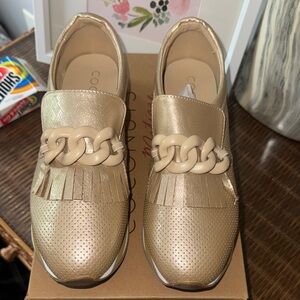 Coconuts by Matisse Gold Sneakers with Modern Elegance
